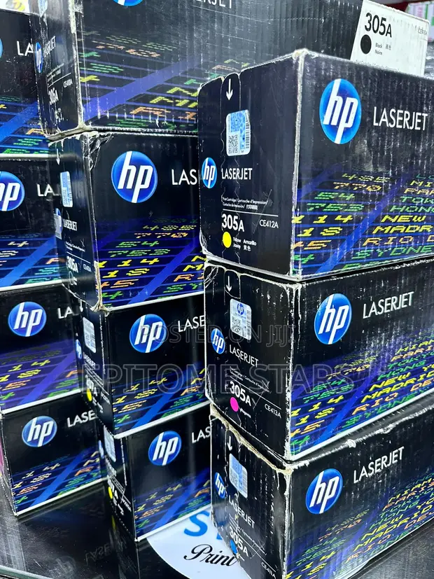 HP 305 Toner Njano Mzuri - 1