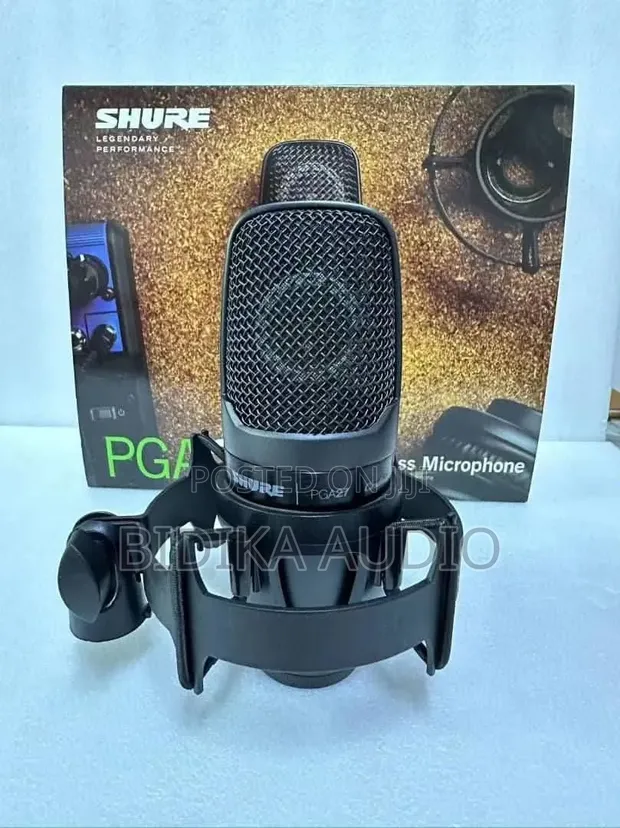 Shure PGA27 Cardioid Condenser Microphone - 1