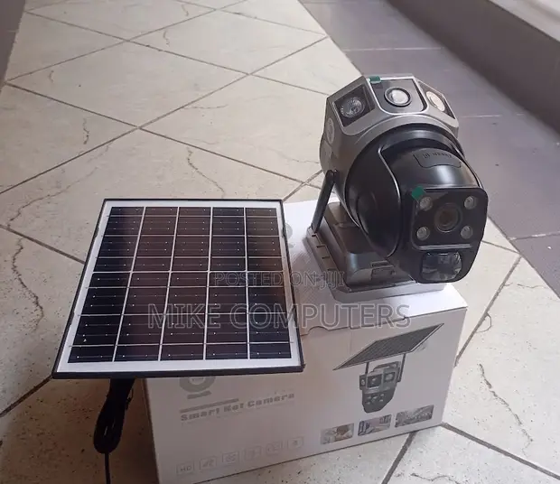 Kamera ya V380 Pro Solar - Dual Lens, 4G, Motion Tracking - 1