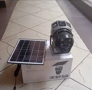 Smart 4G Solar PTZ Camera with Dual Lens & Two-Way Audio