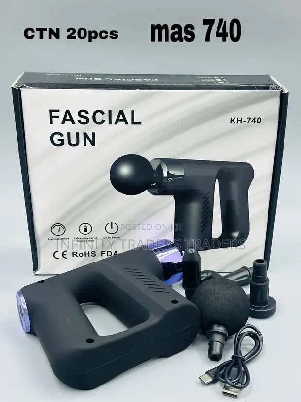 KH-740 Fascial Gun Deep-Tissue Percussion Massager - 1