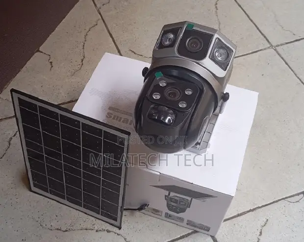 4G Solar Camera Dual Lens - Smart Outdoor CCTV - 1