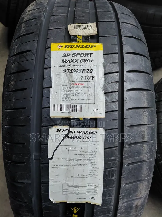 275/45R20 Dunlop Sport Maxx Tires (Brand New) - 1