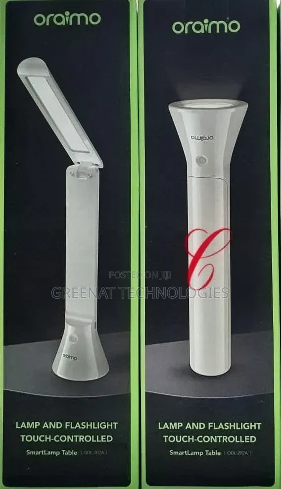 Oraimo SmartLamp Table 5W LED Desk Lamp & Flashlight - 1