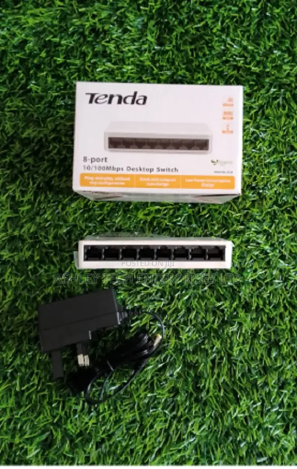 Tenda 8-Port Unmanaged Network Switch S108 - 1