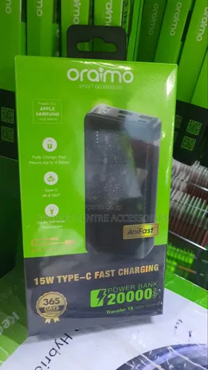 Oraimo Traveller 15 20000mAh 15W Fast Charging Power Bank