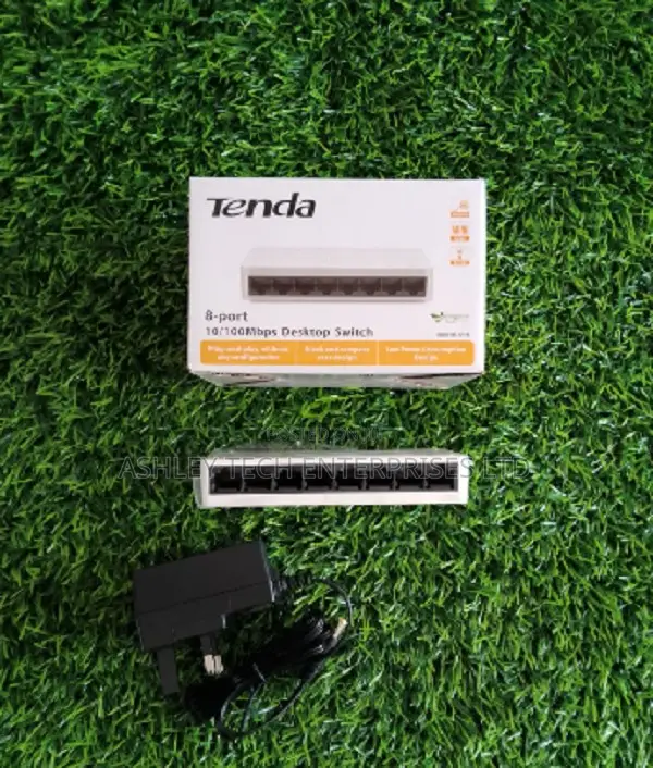 Tenda 8-Port Fast Ethernet Network Switch - 1