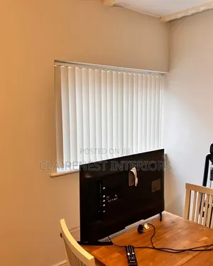 Vertical Blinds Mechanism for Office Windows