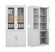 2-Door Metallic Half Glass Lockable File Cabinet - 3