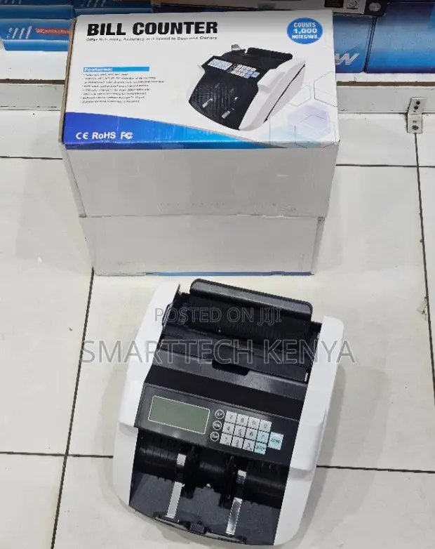 Bill Counter Machine with UV & MG Counterfeit Detector - 1