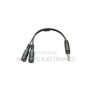 3.5mm Male to 2 Female Audio Y Splitter