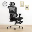 Orthopedic Office Chair with Footrest - 1