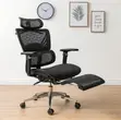 Orthopedic Office Chair with Footrest - 3