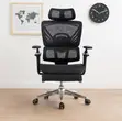 Orthopedic Office Chair with Footrest - 4