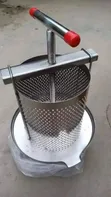 Manual Stainless Steel Honey Press & Beeswax Extractor - 2