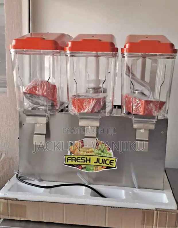 3 Tank Commercial Juice Dispenser Machine - 1