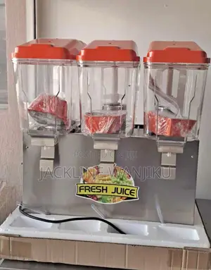 3 Tank Commercial Juice Dispenser Machine