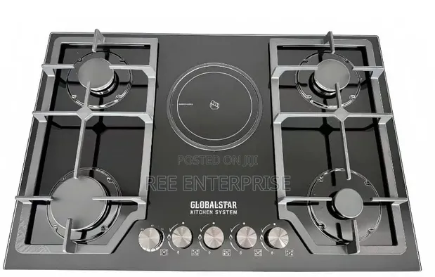 Globalstar 5 Burner Gas + Electric Hob Cooker - 1