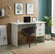 1200mm White Home Office Study Desk - 4