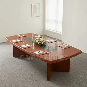 Imported Mahogany Board Table - 2.4m