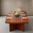 Imported Mahogany Board Table - 2.4m - 3