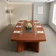 Imported Mahogany Board Table - 2.4m - 5