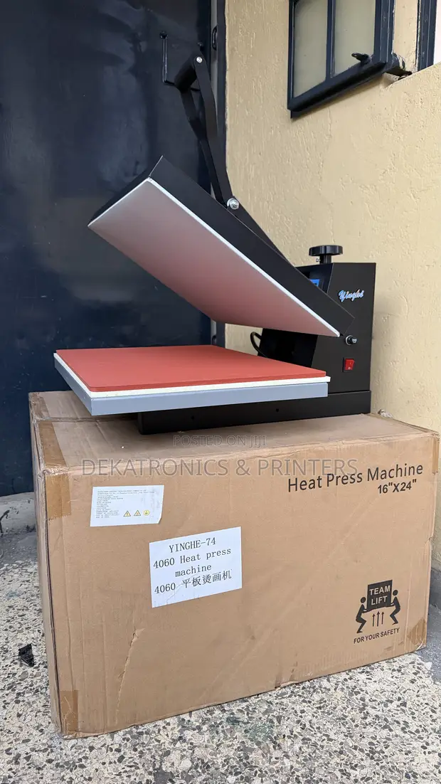 Yinghe A2 40x60cm Manual Flatbed Heat Press Machine - 1