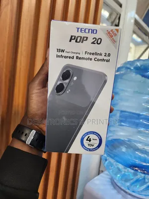 Tecno Pop 20 Mpya 64GB Nyeusi