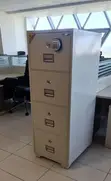 4-Drawer Fireproof Filing Cabinet - 1
