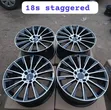 Mercedes Benz Size 18 Staggered Alloy Rims - 1