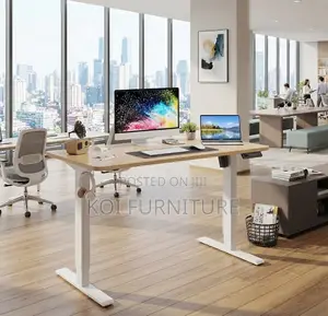 1200mm Adjustable Standing Desk - Ergonomic Home Office Table