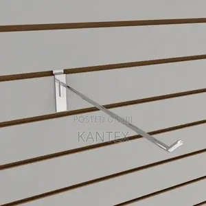 Generic Silver Slatwall 16" Display Hooks