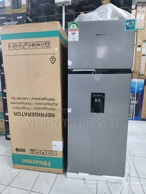 Hisense 205L Double Door Refrigerator with Water Dispenser