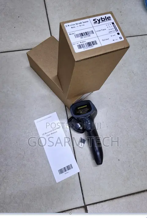 Syble XB-6221RB Wireless 2D Barcode Scanner - 1