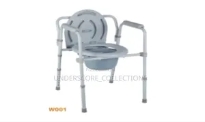 Portable Bedside Commode Chair - Adjustable Toileting Aid