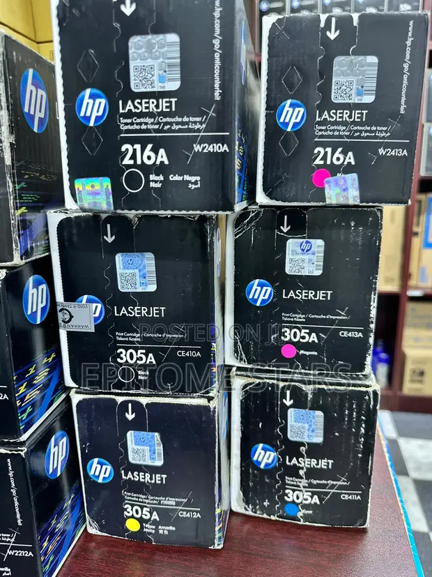 Sharp HP 216A Black Toner Cartridge - 1