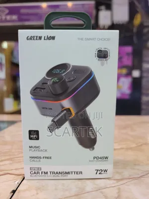 Car FM Transmitter with Bluetooth