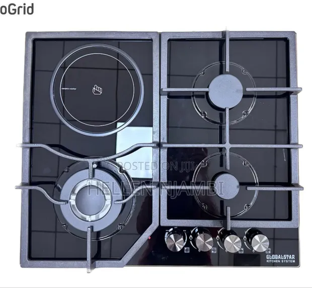Globalstar GS-4G60 (3+1) Gas Stove Hob Cooker - 1