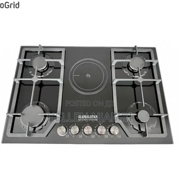 Globalstar 5 Burner GS-5G22 Gas & Electric Hob - 1