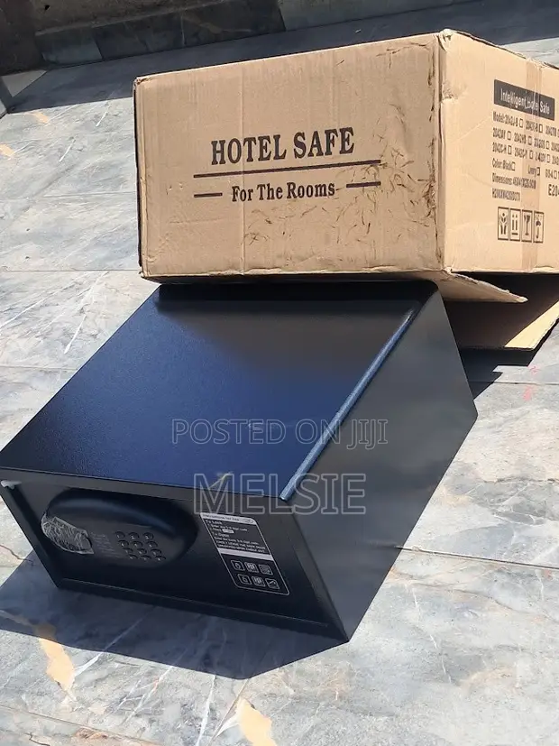Digital Steel Security Safe Box with Keypad Password Lock - 1