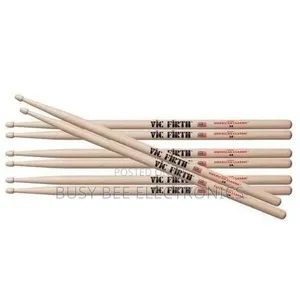 Classic 5A Wood Tip Drumsticks Value Pack