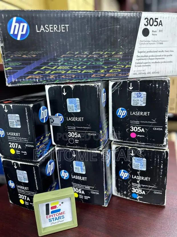 High-Yield HP 305A Black Toner Cartridge - 1
