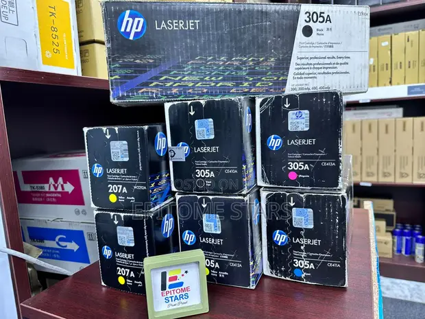 HP 305A Black Toner Cartridge - 1