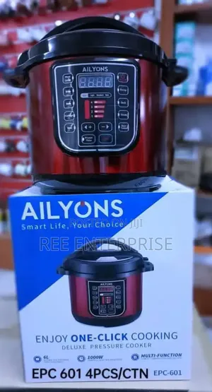 Ailyons 6 Litre Pressure Cooker - Brand New