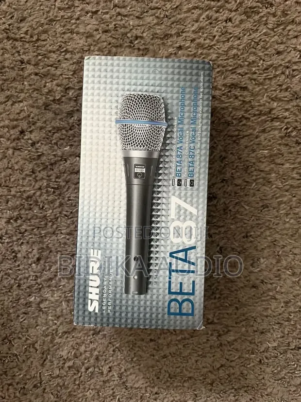 Shure Beta 87 Wired Vocal Condenser Microphone - 1