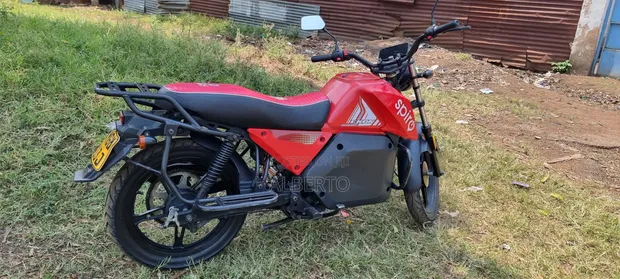 2025 Electric Motorcycle - Red - 1