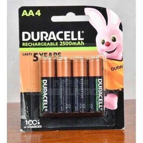 Duracell AA Rechargeable Batteries 4-Pack 2500mAh - 1