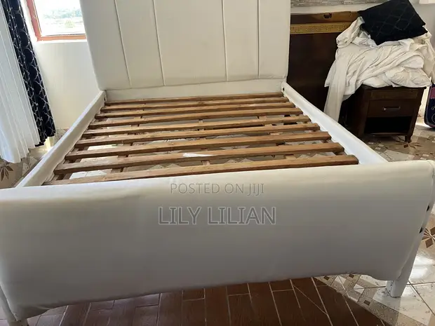 Queen Size White Chester Bed Frame - 1