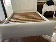 Queen Size White Chester Bed Frame - 1
