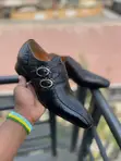 Original John Foster Double Monk Strap Shoes - 2